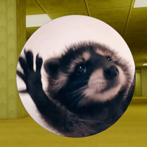 Pedro Racoon in the Backrooms cover