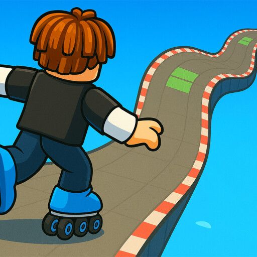 [W6] Obby But You're on Roller Skates cover