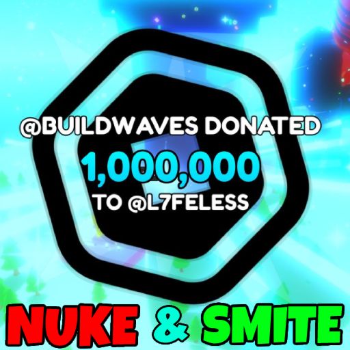 🤑Pls Donate Smite & Nuke Test cover