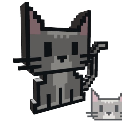 8-Bit Tabby Cat cover