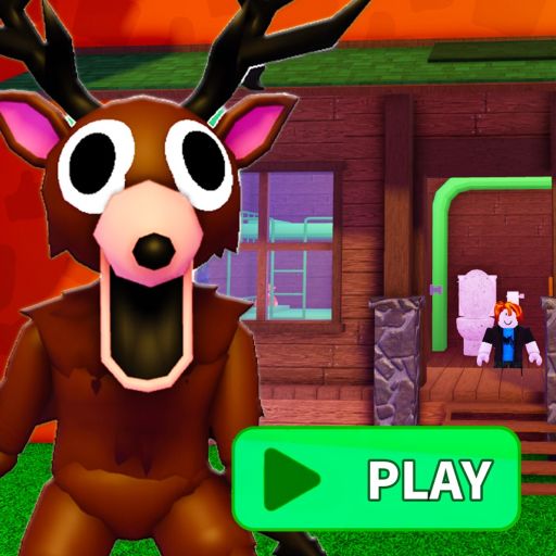 🦌99 NIGHTS IN FOREST PRISON RUN! (Obby) cover