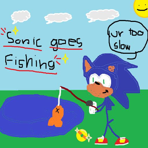 Sonic goes fishing or something [BETA] cover