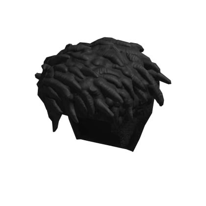 Short Swept Dreads - Black cover
