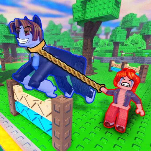 Horse Walk 🐎 [2 Player Obby] cover