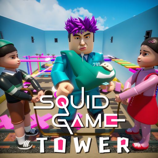 Squid Jump Rope Tower [2 Player obby] cover