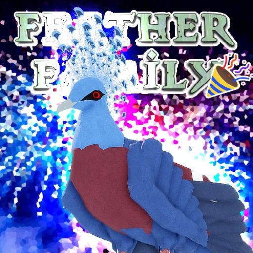 Feather Family 🎆  [Crowned Pigeon] cover