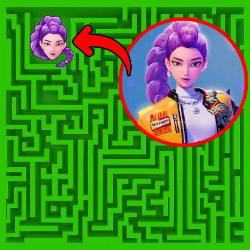 KPop Demon Hunters Maze Escape 🌟 cover