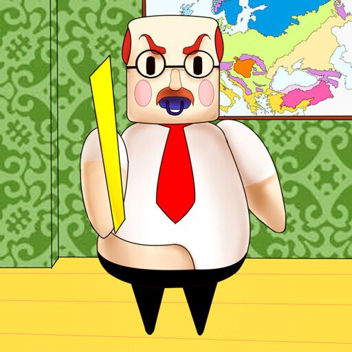 ✏️ESCAPE BABY TEACHER SCHOOL! (Obby)📐 cover