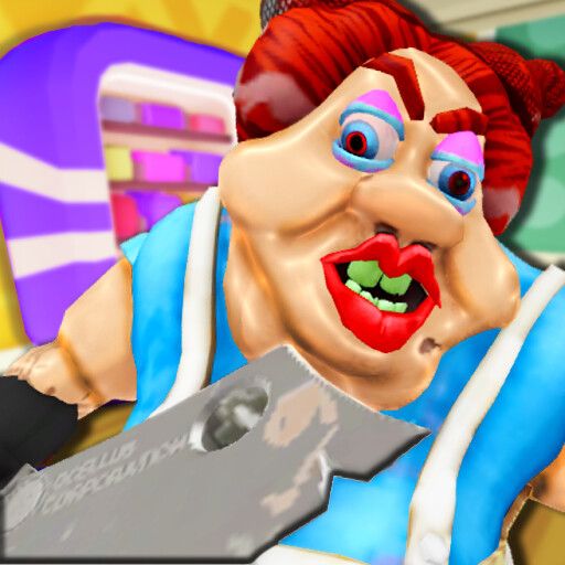 ESCAPE EVIL LUNCH LADY! (Obby) cover