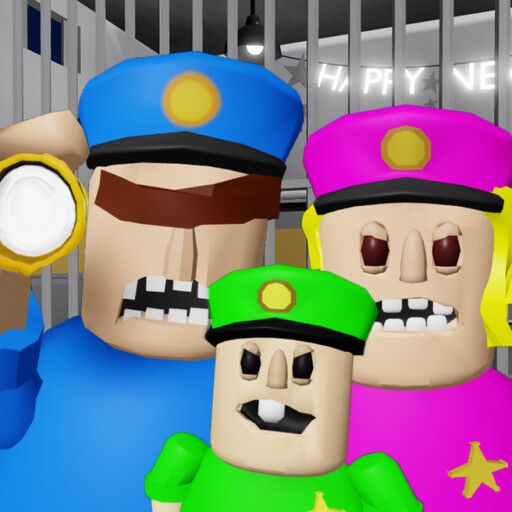 Police Family Escape (SCARY OBBY) cover