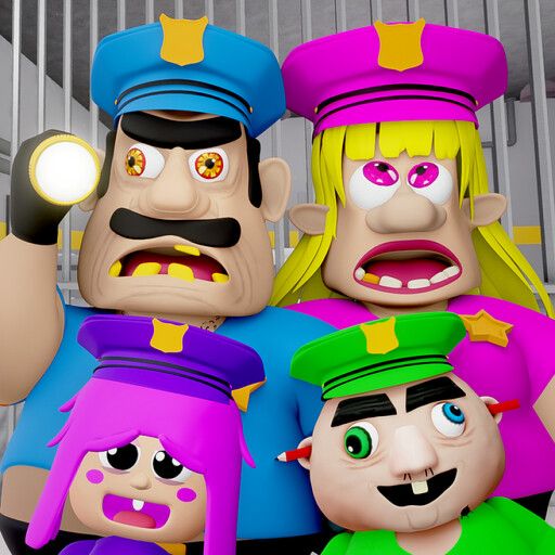 BRUNO'S FAMILY PRISON RUN! (Obby) cover