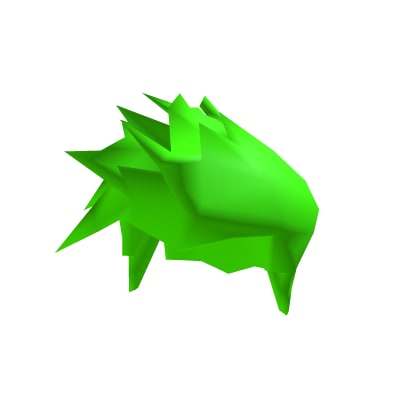 Neon Green Beautiful Hair cover