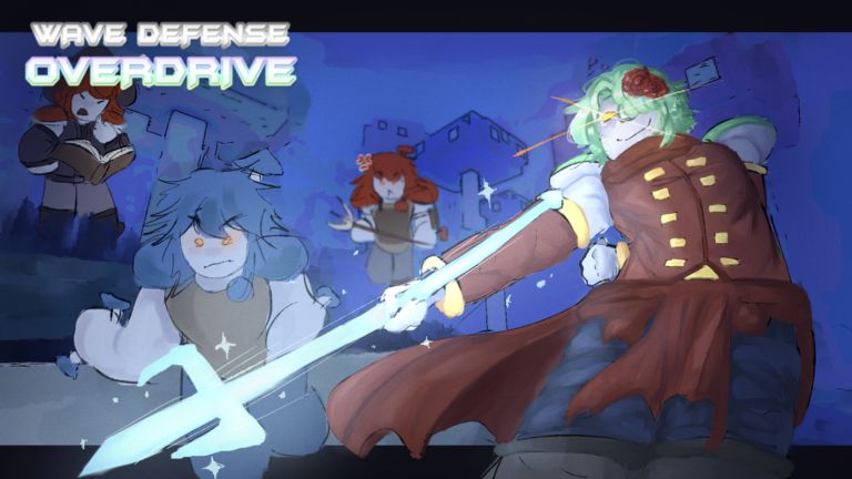 [SKYCLOUD ISLANDS☀️] Wave Defense: OVERDRIVE! cover