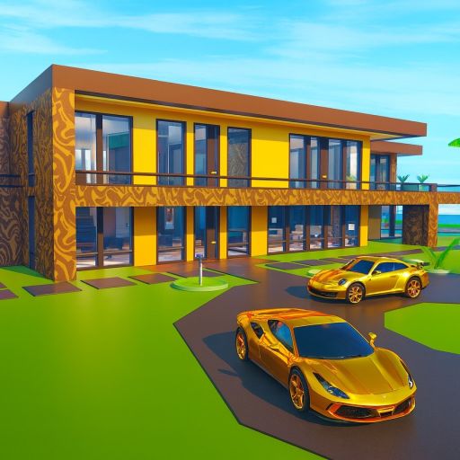 Gold Mansion Tycoon 🏝️ cover