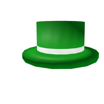 Green Top Hat with White Band cover
