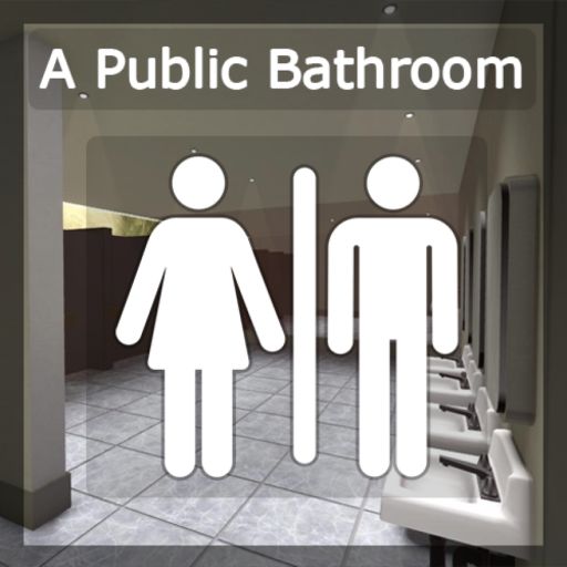 A. Public. Bathroom. cover