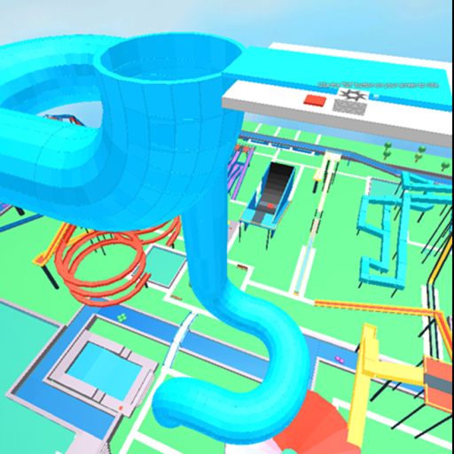 LONGESTER WATERSLIDE ON ROBLOX! cover