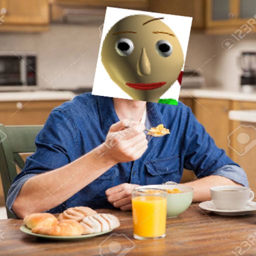 Baldi Eats His Cereal cover