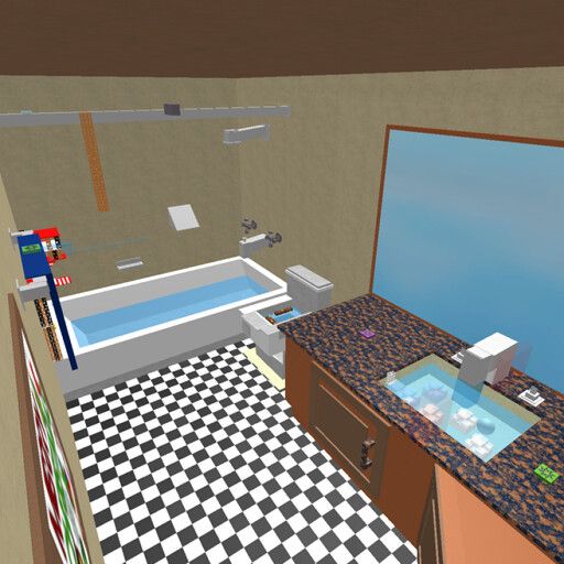 Escape the Bathroom Obby!  Original game cover