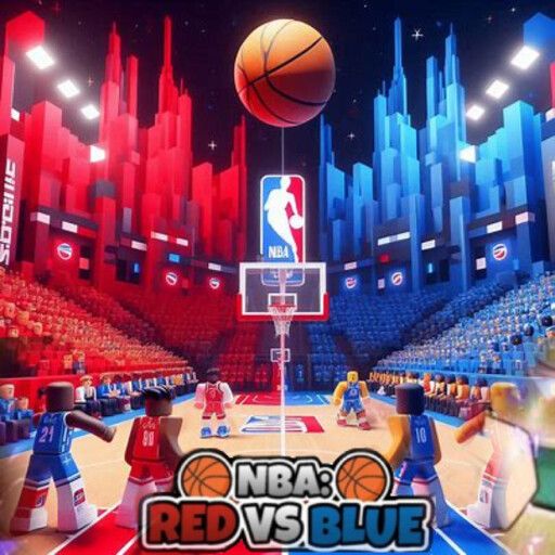 NBA: Red VS Blue [🏀 Basketball Simulator 2024 🏀] cover