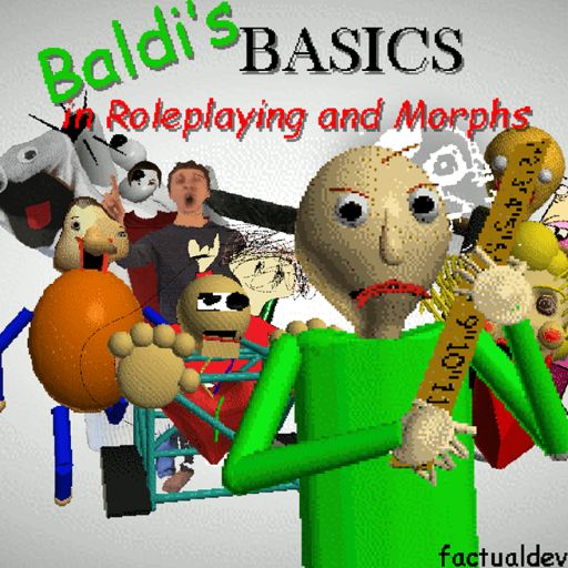 Baldi's Basics in RP and Morphs cover