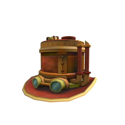 Copper Steampunk Top Hat cover