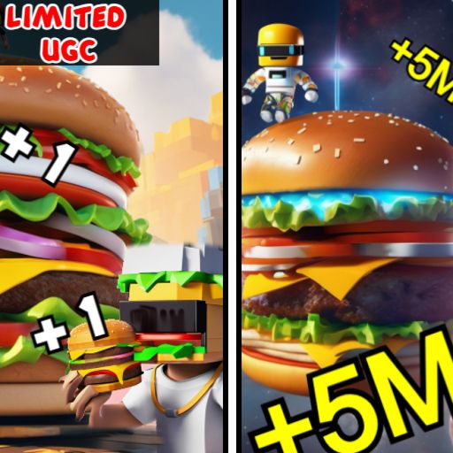 [LIMITED UGC] 🍔 +1 Burger Every Second cover