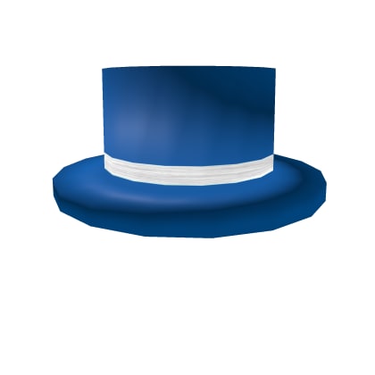 Blue Top Hat with White Band cover
