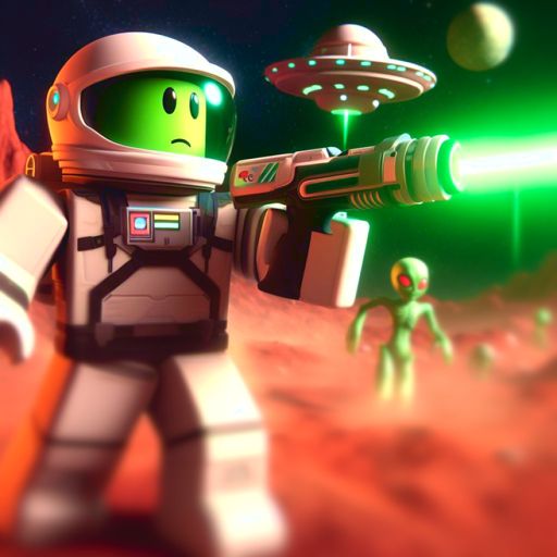 Alien Attack Story Game - Camping cover