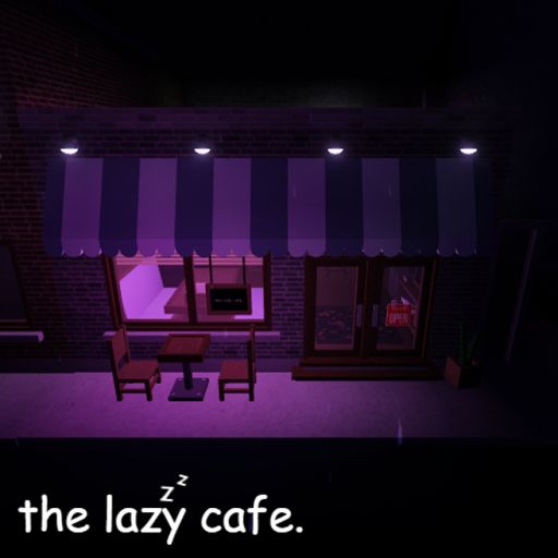 the lazy cafe. cover