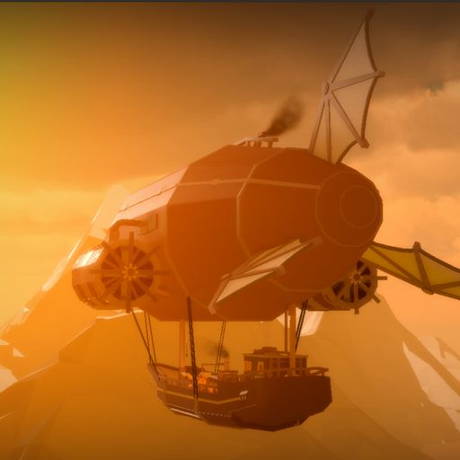 Steampunk blimp [showcase] cover