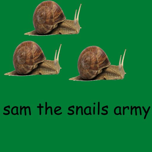 sam the snails army cover