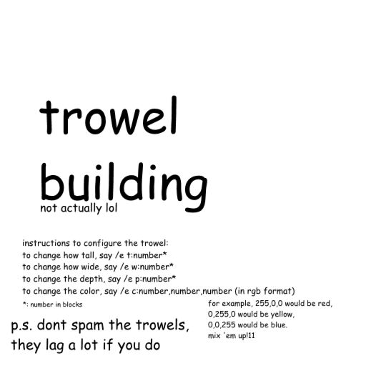 Trowel building [Tycoon builders!] cover