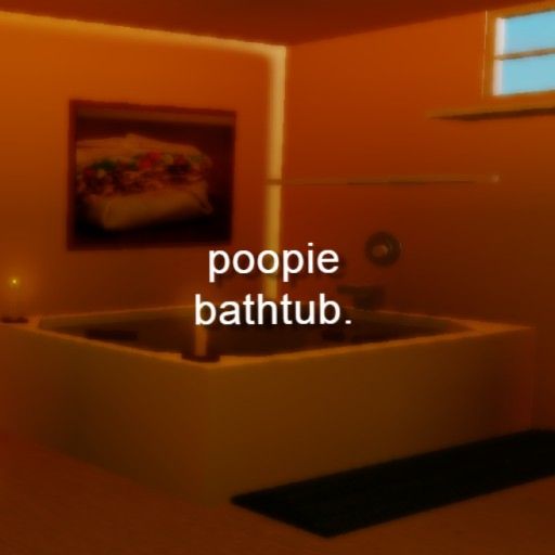 poopie bathtub cover