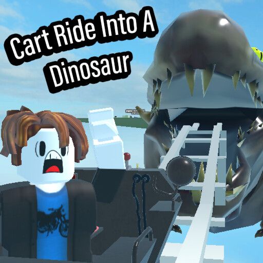 Cart Ride Into A Dinosaur! cover