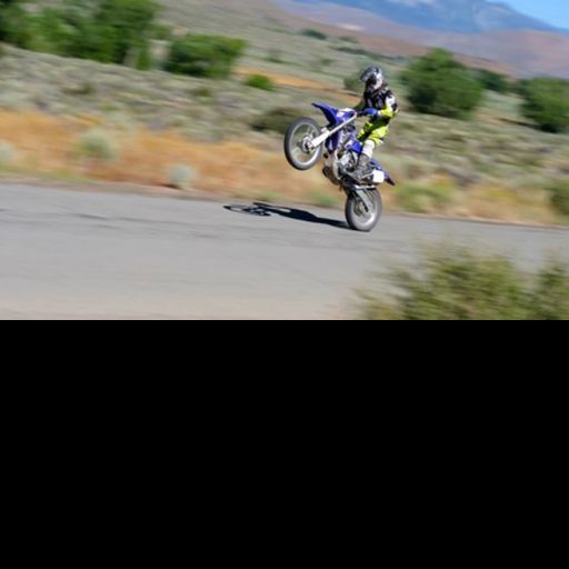 DIRT BIKE WHEELIE TEST!!!! (With admin!) cover