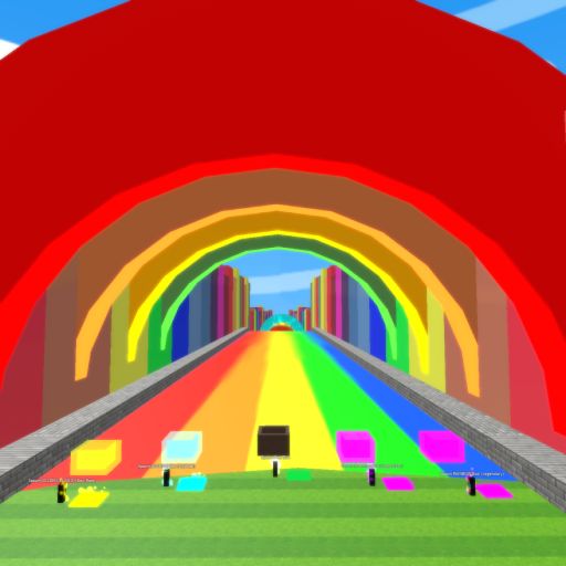 Rainbow Slide Obby! cover