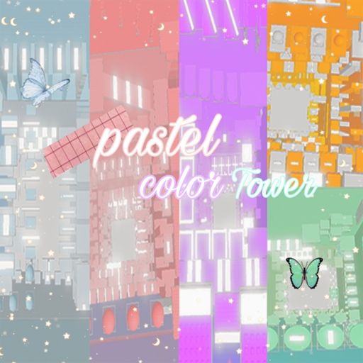 Pastel Color Tower cover