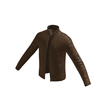 Leather Jacket - Brown cover