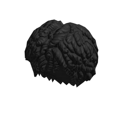 Curly Afro - Black cover