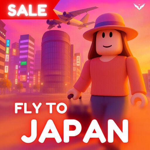 [💸SALE] FLY to Japan Airport RP! cover