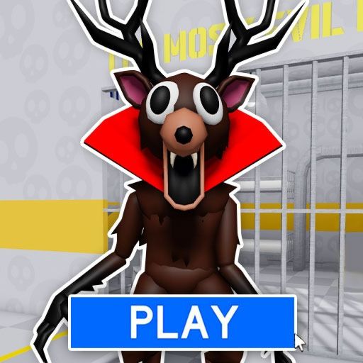 🧛VAMPIRE DEER 99 NIGHTS PRISON RUN! (Obby) cover