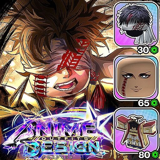 [🎉FREE UGC] ANIME OUTFITS DESIGN cover