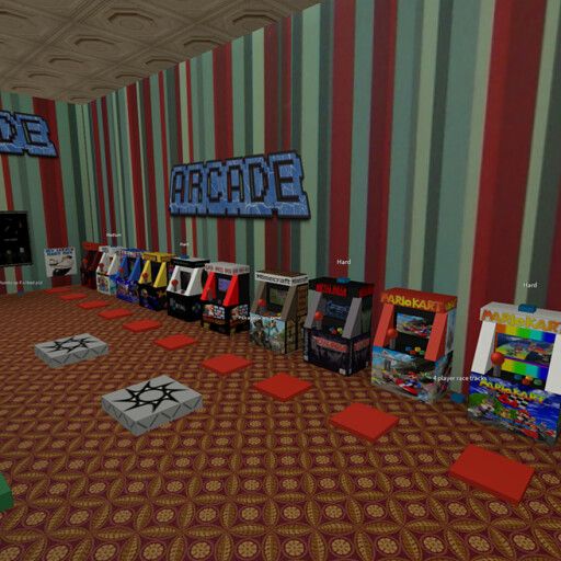 Ultimate Video Game Arcade Obby! (Updated!) cover
