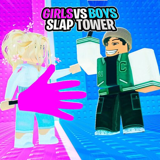 [✨ 2 ROBUX ✨] Girls Vs Boys Slap Tower ⚔ cover