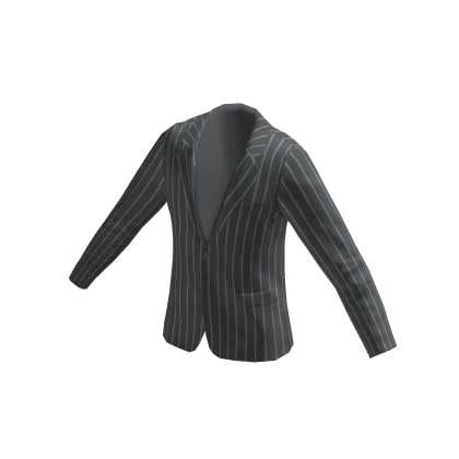 Business Coat - Striped Gray cover
