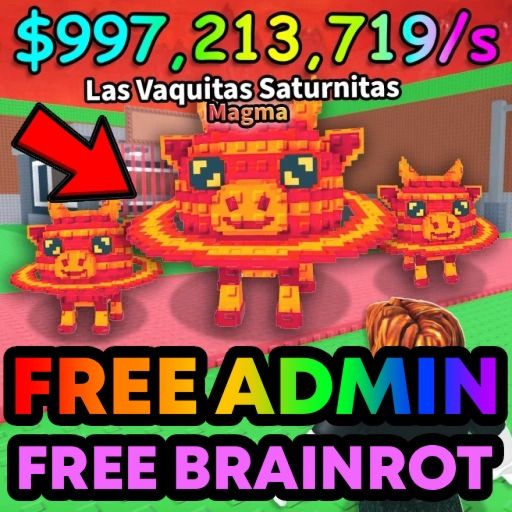 [✨🌈 Steal a Brainrot X100000M MODDED ] cover