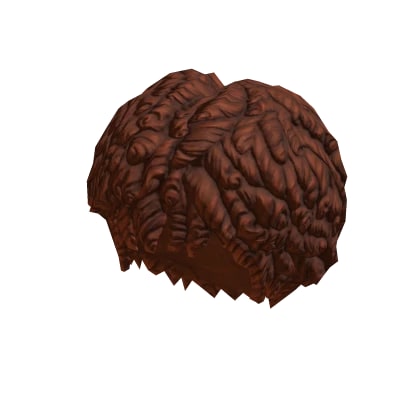 Curly Afro - Red cover