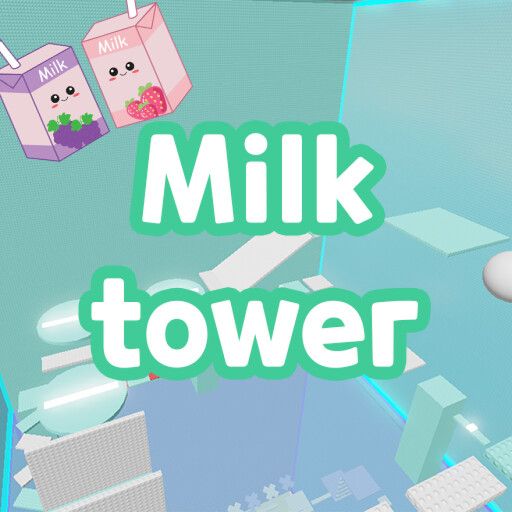 Escape Easy Milk Fun Obby Parkour | Tower cover