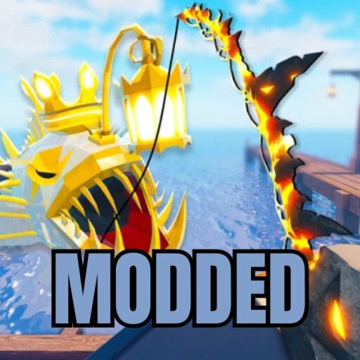 [🎣FREE SERAPHIC ROD + 🦑 KRAKEN] FISCH MODDED cover